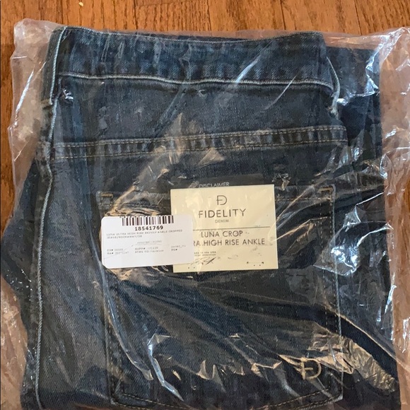 FIDELITY DENIM Luna Ultra High Rise Skinny Jeans - Picture 3 of 3